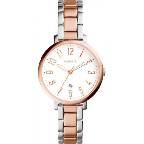 Correa de reloj Fossil ES4034 Acero inoxidable Rosado 14mm
