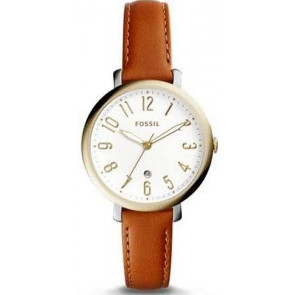Correa de reloj Fossil ES4086 Cuero Marrón 12mm