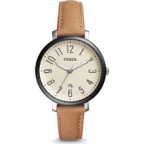 Correa de reloj Fossil ES4150 Cuero Marrón 14mm