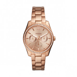 Correa de reloj Fossil ES4315 Acero Rosado 18mm