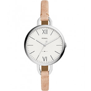 Correa de reloj Fossil ES4357 Cuero Beige 7mm
