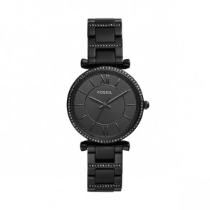 Correa de reloj Fossil ES4488 Acero Negro 16mm