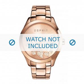 Esprit correa de reloj ES107282-006 Metal Rosa