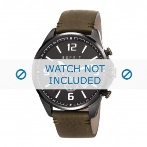Esprit correa de reloj ES108001-002 Cuero Verde