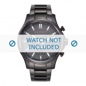 Esprit correa de reloj ES108251-005 Metal Negro
