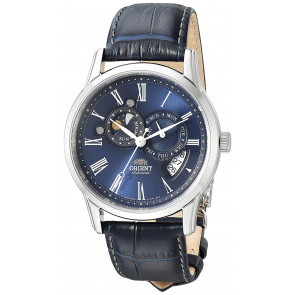 Correa de reloj Orient ET0T004D Cuero Azul