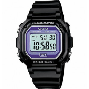 Casio correa de reloj 10409326 Plástico Negro 18mm 