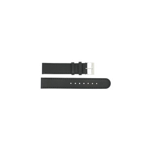 Correa de reloj Universal E100 Cuero Negro 16mm