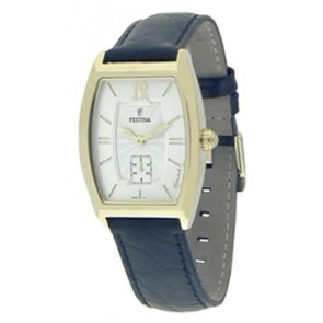 Correa de reloj Festina F16026-2 Cuero Negro 18mm