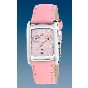 Correa de reloj Festina F16101-9 Cuero Rosa 22mm