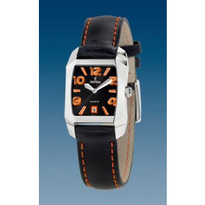 Correa de reloj Festina F16137-D Cuero Negro 16mm