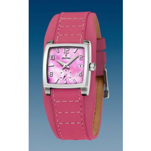 Correa de reloj Festina F16181-5 Cuero Rosa 17mm
