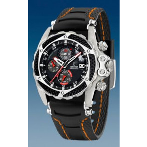 Correa de reloj Festina F16272/A Caucho Negro 22mm