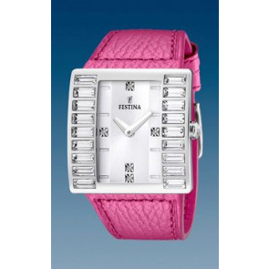 Correa de reloj Festina F16538-6 Cuero Rosa 32mm
