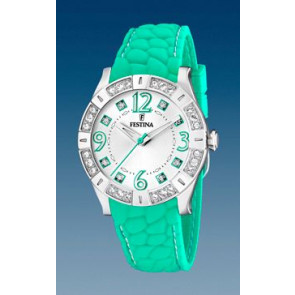 Correa de reloj Festina F16541-4 Silicona Verde 20mm