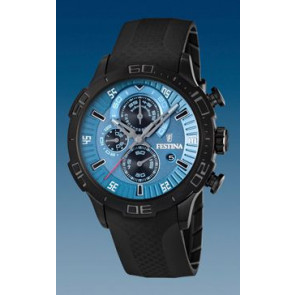 Correa de reloj Festina F16567 Plástico Negro 22mm