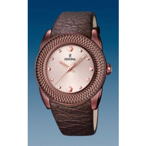 Correa de reloj Festina F16591-C Cuero Marrón 24mm