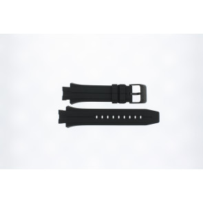 Correa de reloj Festina F16612-1 / F16611-1 / F16612-3 / F16612-4 Caucho Negro 16mm