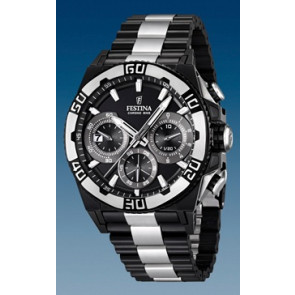 Festina correa de reloj F16660 / BA03335 Metal Negro