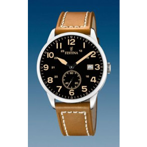 Correa de reloj Festina F20347-6 Cuero Cognac