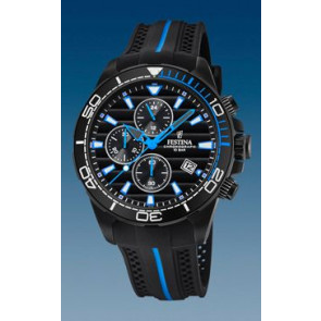 Correa de reloj Festina F20366-2 Silicona Negro