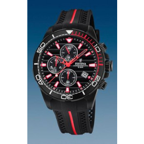 Correa de reloj Festina F20366-3 Silicona Negro