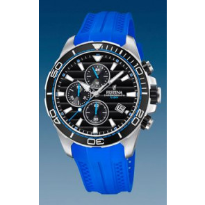 Correa de reloj Festina F20370-5 Silicona Azul