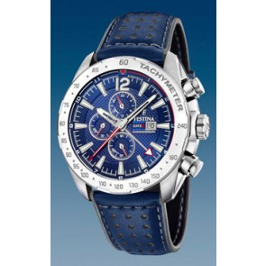 Correa de reloj Festina F20440-2 Cuero Azul