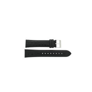 Correa de reloj Festina F6813-1 Piel de cocodrilo Negro 21mm