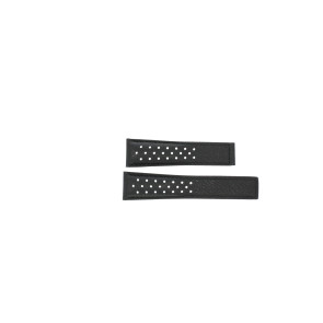 Correa de reloj Tag Heuer CAW211P / FC6356 Cuero Negro 22mm
