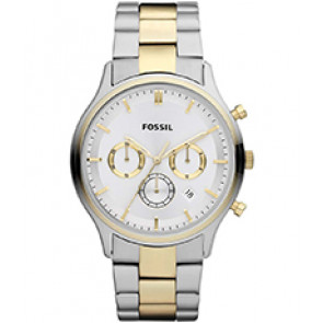 Correa de reloj Fossil FS4643 Acero inoxidable Multicolor 22mm