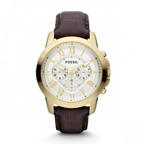 Correa de reloj Fossil FS4767 Cuero Marrón 22mm