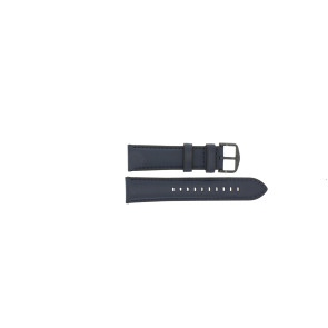 Correa de reloj Fossil FS5061 / FS5061IE / FS5252SET Cuero Azul 22mm