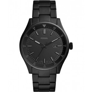 Correa de reloj Fossil FS5531 Acero Negro 22mm