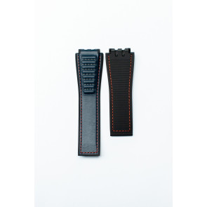 Correa de reloj Tag Heuer CAR2A1N / FT6100 / BT6133 Cuero Azul 22mm