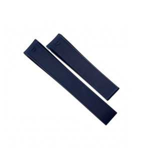 Correa de reloj Tag Heuer FT6150 Caucho Azul 21.5mm