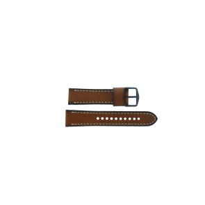 Correa de reloj Fossil FTW2106 Cuero Marrón 22mm