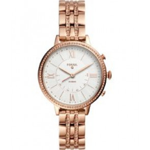 Correa de reloj Fossil FTW5034 Acero inoxidable Rosado 14mm