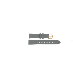 Correa de reloj Fossil FTW6016 Silicona Gris 18mm