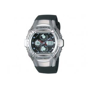 Correa de reloj Casio G-501-1A / G-511 / G-550FB / G-700 Plástico Negro 23mm