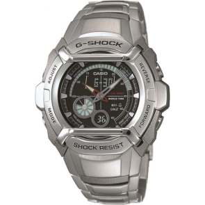 Casio correa de reloj 10109619 G-Shock Acero Palteado 16mm 