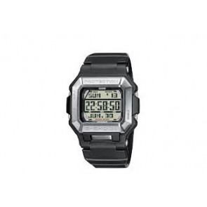 Casio correa de reloj 10309325 Plástico Negro 16mm