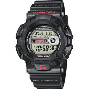 Casio correa de reloj 10270945 G-Shock Plástico Negro 21mm 