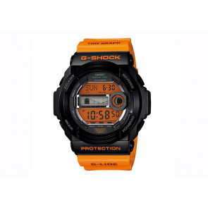 Correa de reloj G-Shock GLX150-4 Plástico Naranja 30mm