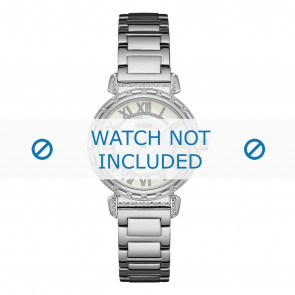 Guess correa de reloj W0831L1 South Hampton Metal Plateado 16mm