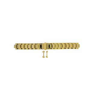Correa de reloj Guess GW0001L2 / W0001L2 / Sugar Acero Chapado en oro 16mm
