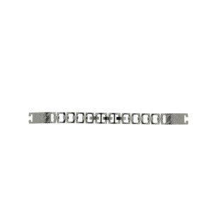 Correa de reloj Guess GW0112L1 / Mini Luxe Acero inoxidable Acero 3mm