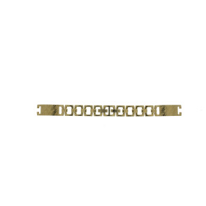 Correa de reloj Guess GW0112L2 / Mini Luxe Acero Chapado en oro 3mm