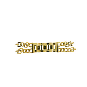 Correa de reloj Guess GW0294L2 / Mod Acero Chapado en oro 3mm