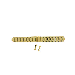 Correa de reloj Guess GW0410L2 / Crown Jewel Acero Chapado en oro 16mm